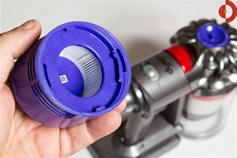 dyson v8 absolute filter smell